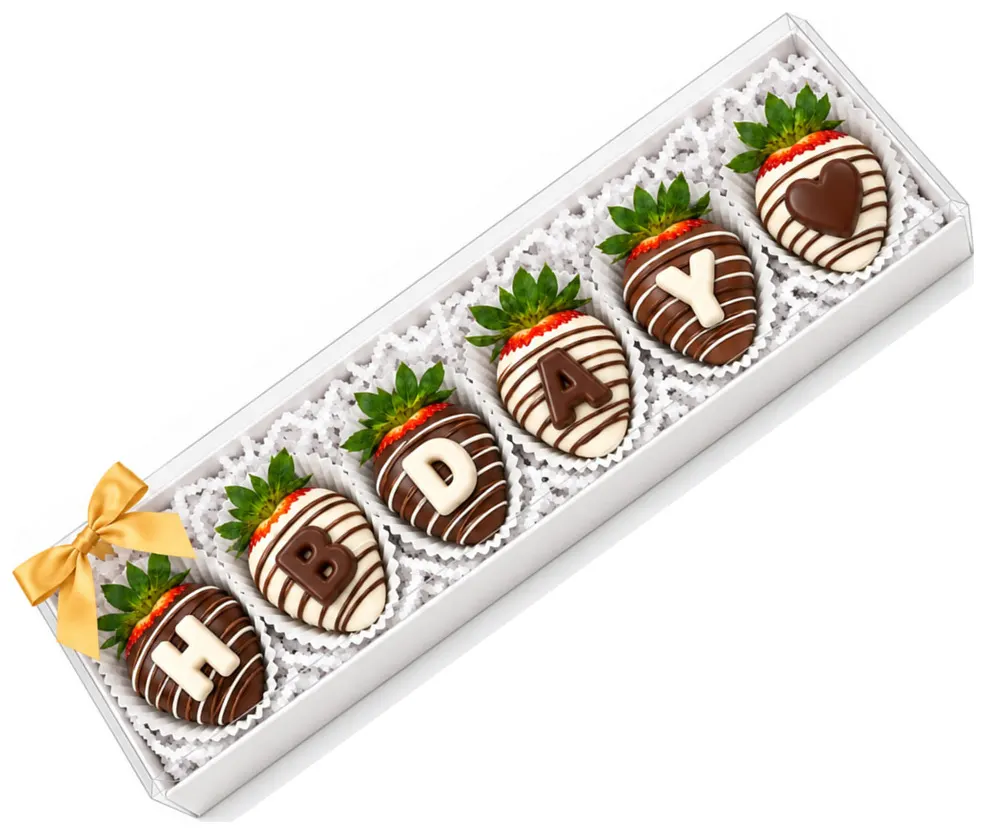Classic Birthday Chocolate Strawberries