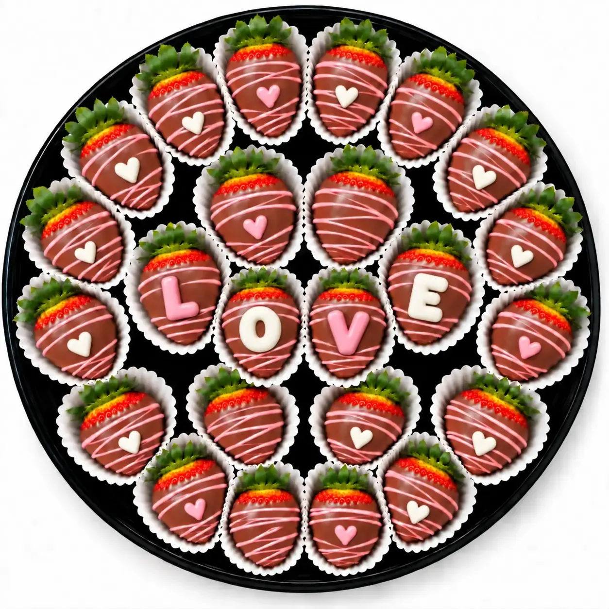 Classic Valentine Chocolate Strawberries — Large