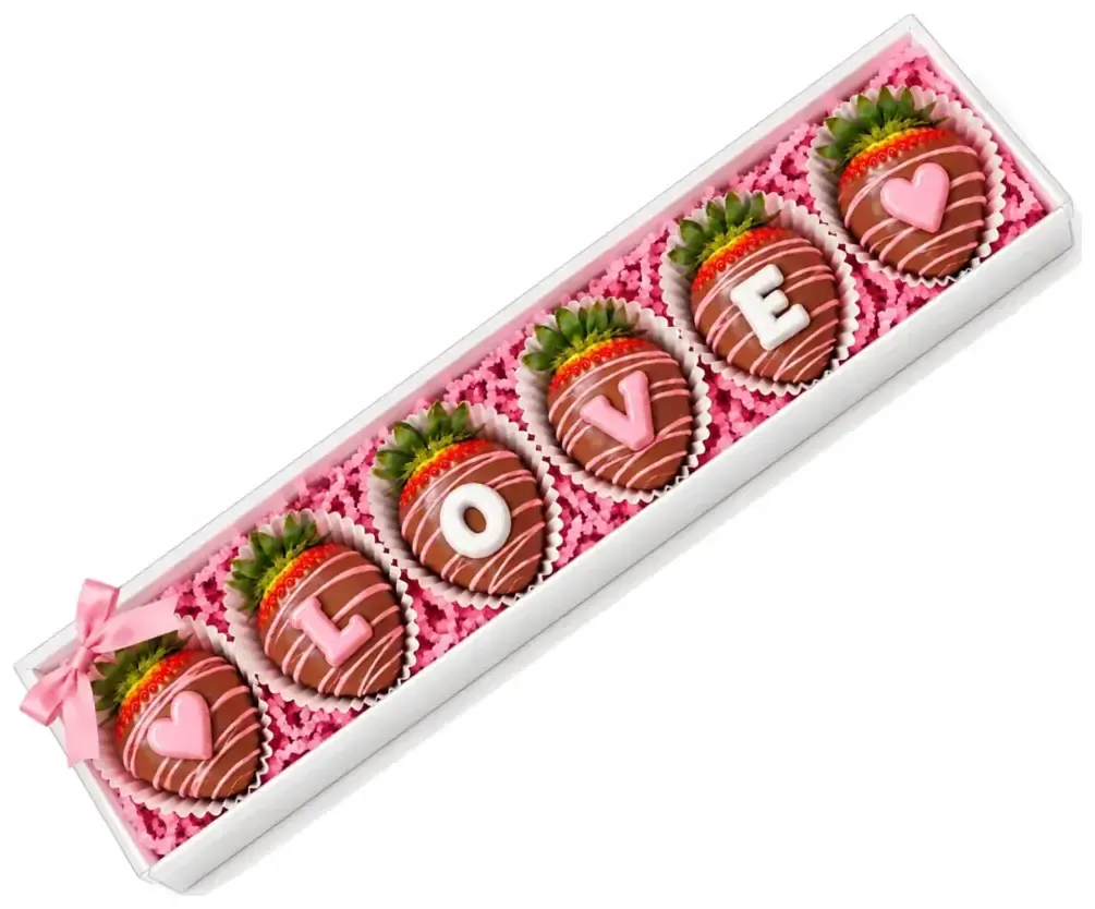 Classic Valentine Chocolate Strawberries — Small