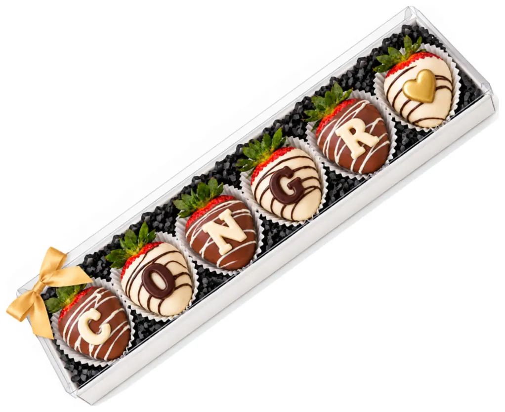 Congrats Chocolate Strawberries
