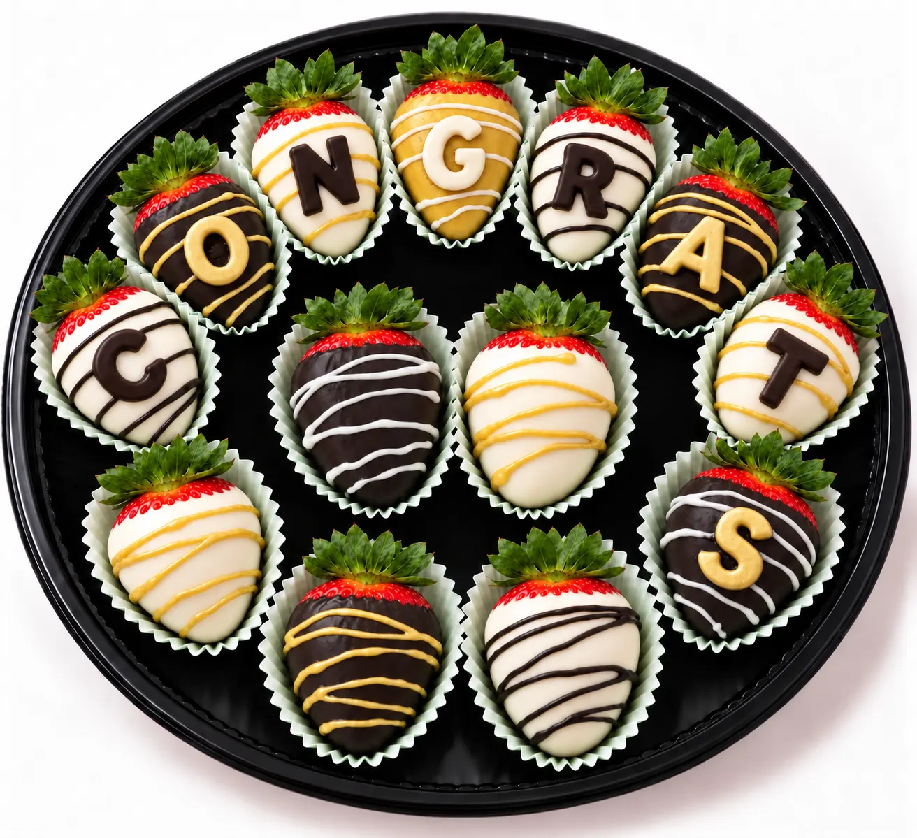 Graduation Chocolate Strawberries