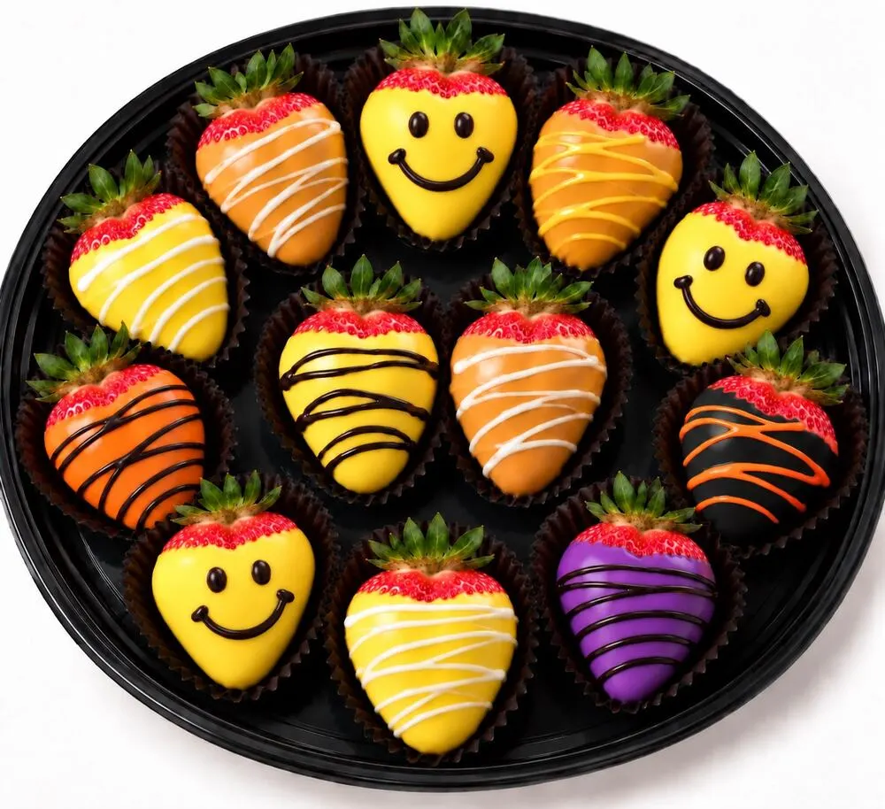 Halloween Chocolate Strawberries — Medium