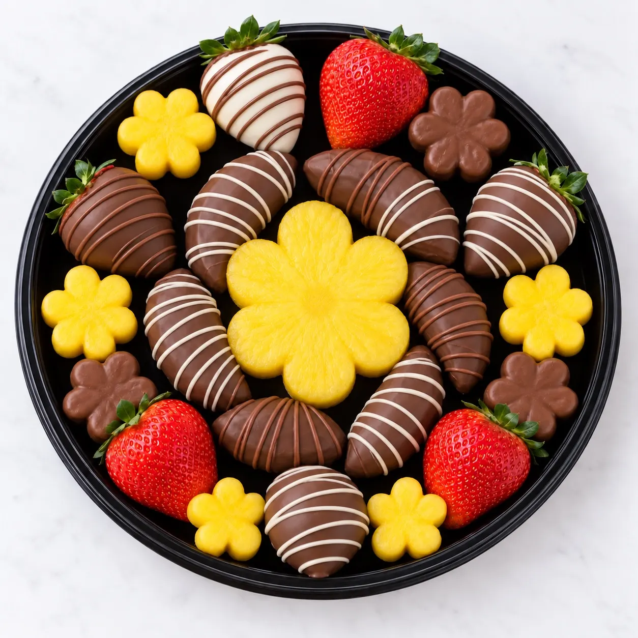 Just Gift Daisy Platter — Small